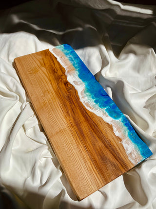 Uzun Ahşap Sunum Tahtası