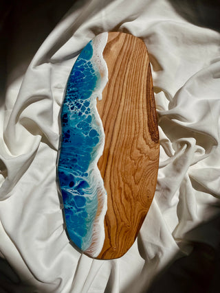 🌊 cool – El Yapımı Epoksi Sunum Tahtası