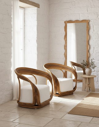 Bambu El yapımı İkili