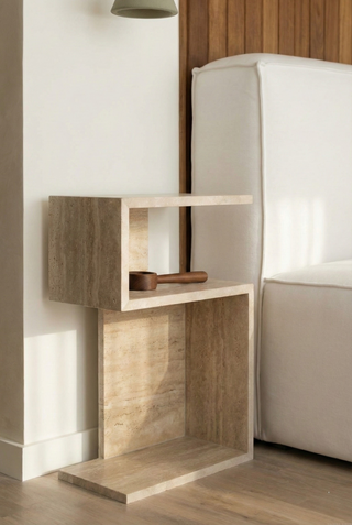 🪨 STOA | Traverten Komodin