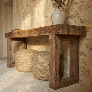 Urla Rustik Ceviz Konsol